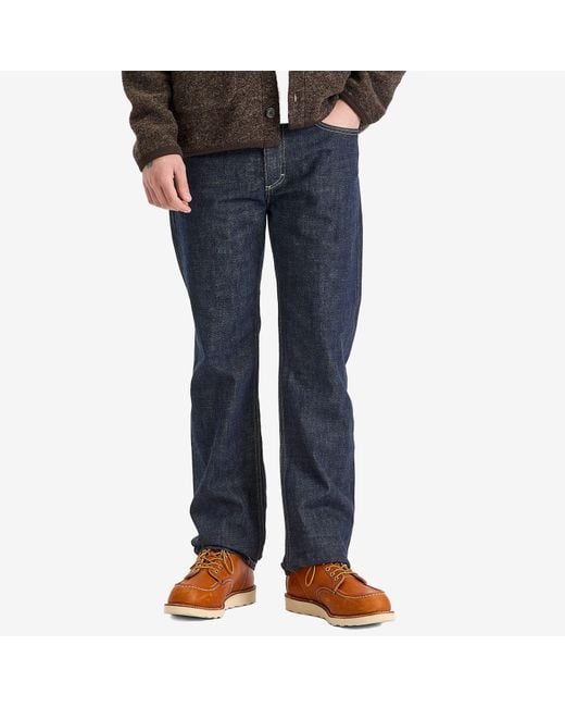 Paul Smith Blue X Lee Custom Selvedge Denim 101 Jeans for men