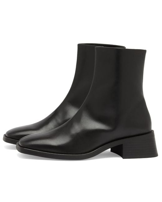Vagabond Black Blanca Leather Ankle Boot