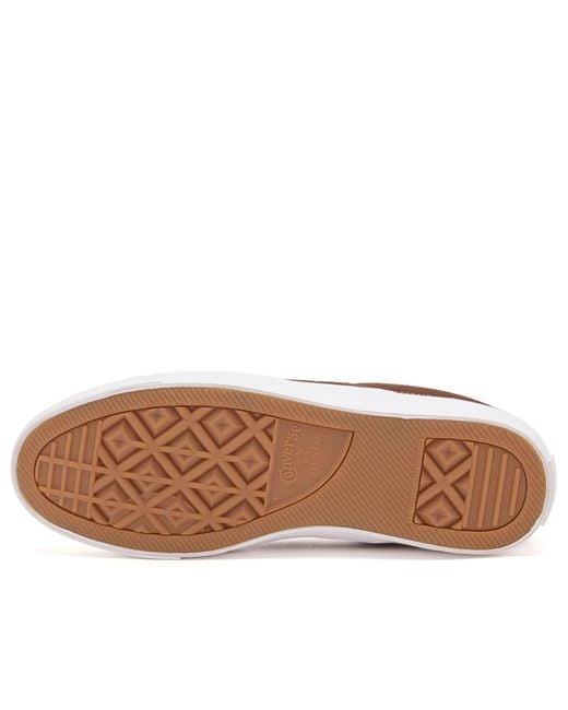 Converse Brown Cons One Star Cc Slip Pro Sneaker