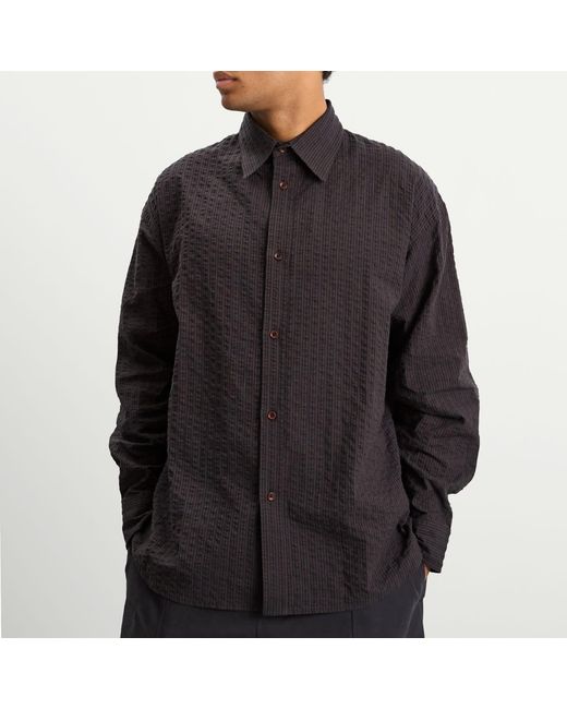 SAGE NATION Black Chisholm Check Shirt for men