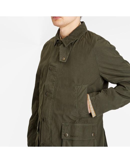 Barbour Green Ashby Casual Jacket for men