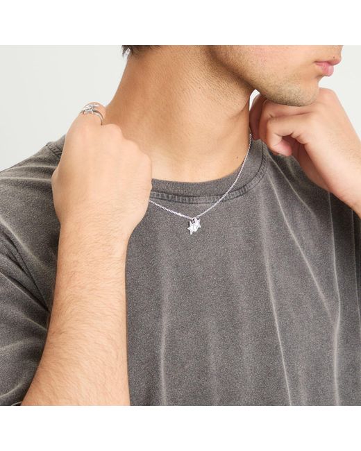 Twojeys Metallic Tilted Necklace