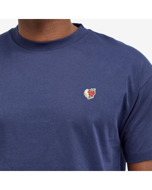 Sky High Farm Blue Logo T-Shirt for men