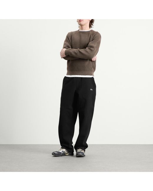 Dime Black Cursive Small Logo Sweatpants for men