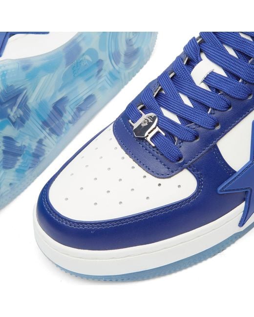 A Bathing Ape Blue Bape Sta Os Sneaker for men