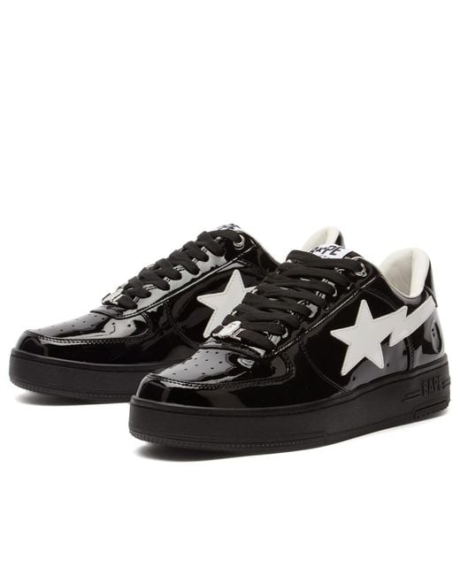 A Bathing Ape Black Bape Sta #1 M2 Sneakers for men