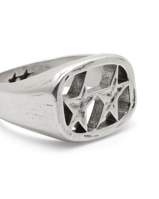 Twojeys Metallic Framed Ring