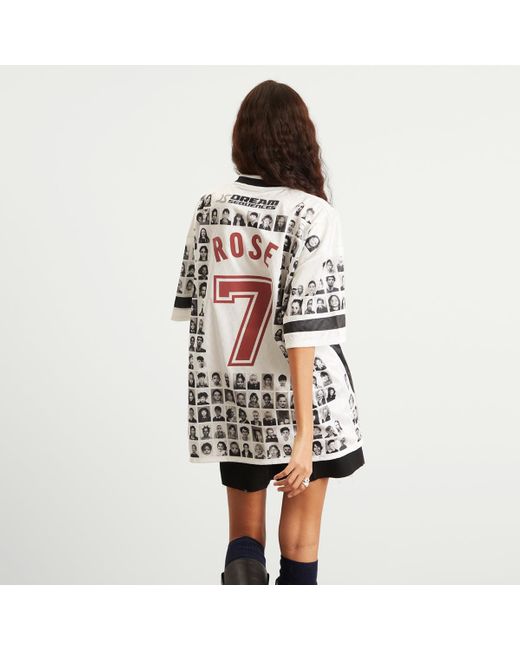 Martine Rose Local Hero Football Shirt in White | Lyst