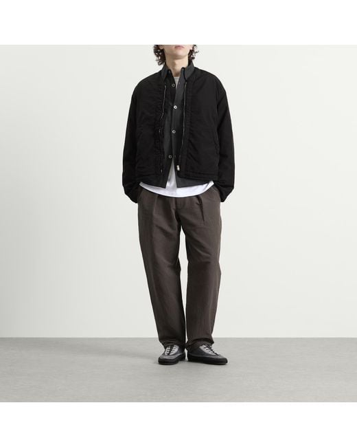 RANRA Black Ascender Canvas Nylon Jacket for men