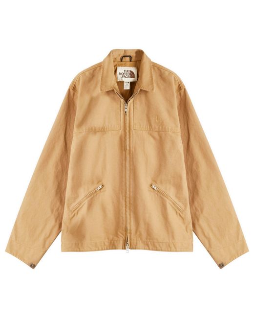 The North Face Natural Cedar Canvas Work Jacket for men