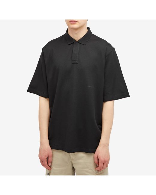 Stone Island Black Ghost Polo Shirt for men