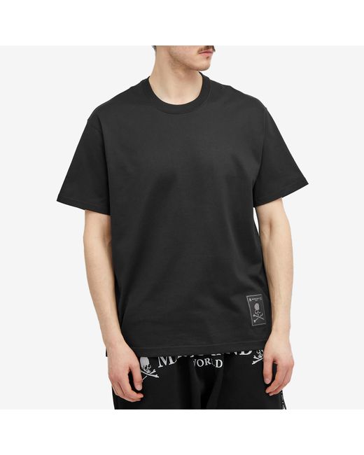 Mastermind Japan Black Circle Skull T-Shirt for men