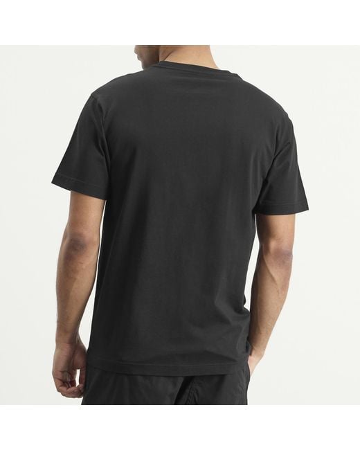 Maharishi Black Ema Kirin Plaque T-Shirt for men