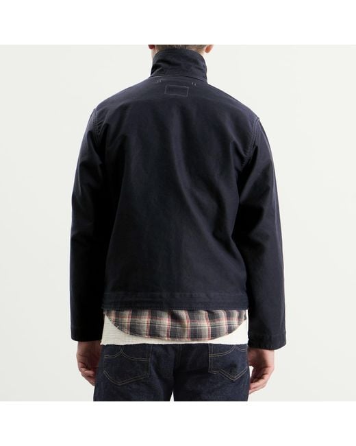 RRL Blue Bower Deck Jacket for men