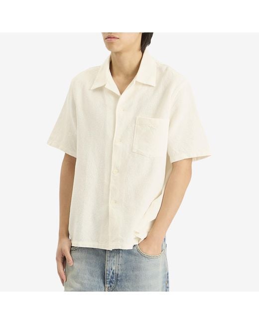 Our Legacy Natural Box Shirt Shortsleeve for men