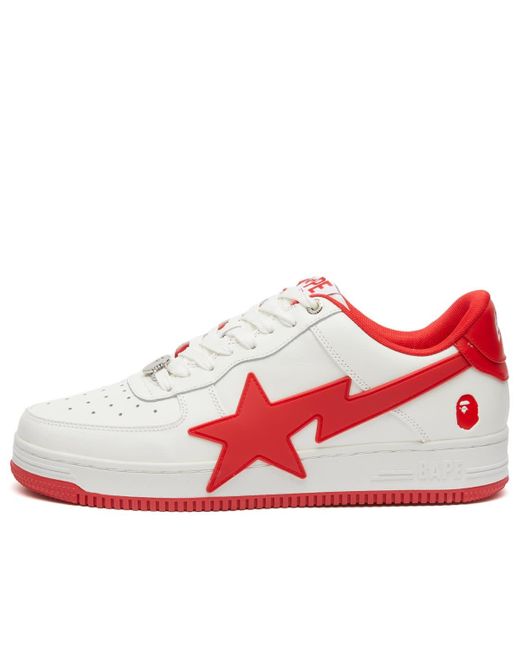 A Bathing Ape Bape Sta Os in Red | Lyst UK