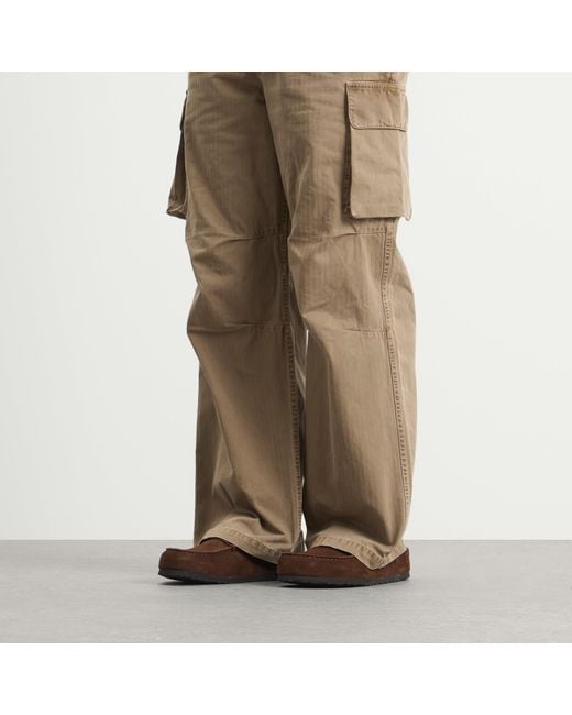 Birkenstock Brown Naples Wrapped for men