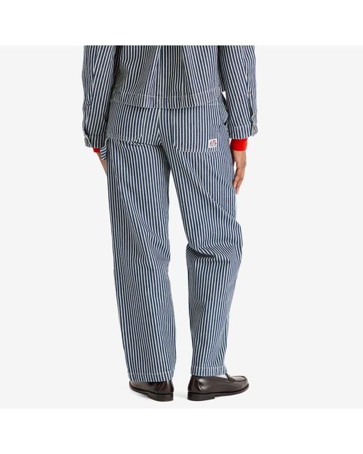 A.P.C. Gray Gustav Stripe Trousers
