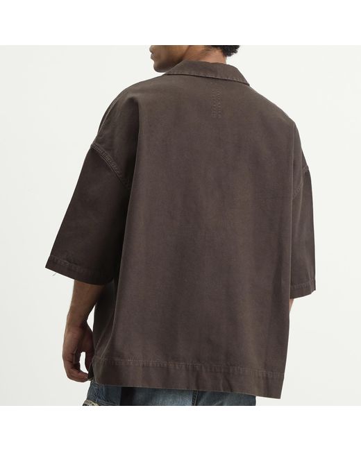 Rick Owens Black Magnum Tommy Shirt for men