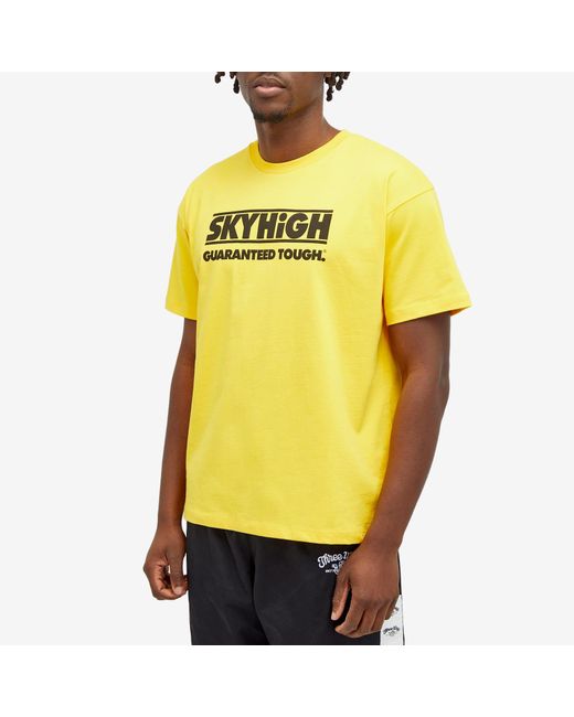 Sky High Farm Yellow Construction T-Shirt for men