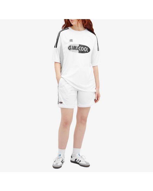 Adidas White Climacool Shorts