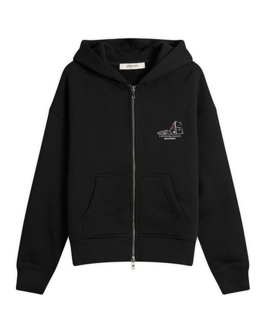 About Blank Black End. X Dominoes Zip Hoodie for men