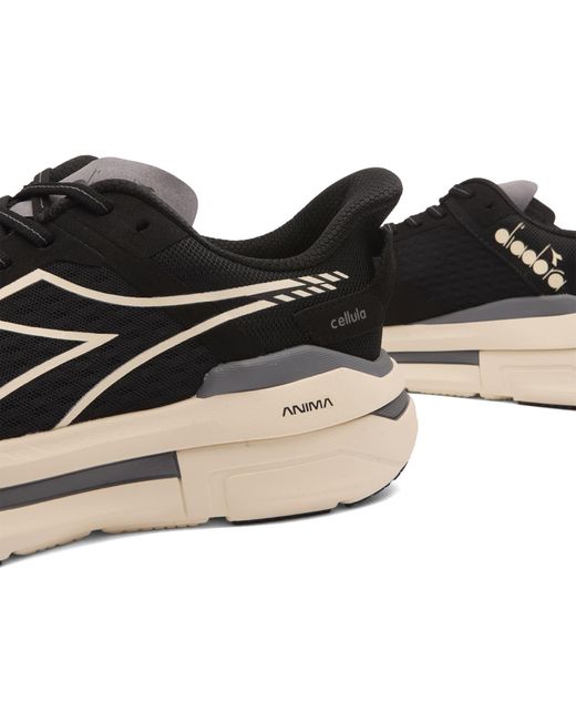 Diadora Black Cellula Sneaker for men