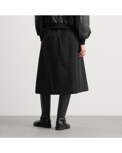 NOTHING WRITTEN Black Leia A-Line Skirt
