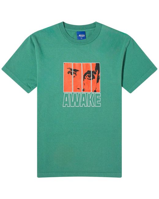 AWAKE NY Green Vegas T-Shirt for men