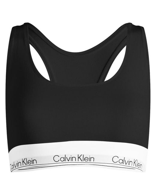 Calvin Klein Black Icon Unlined Bralette