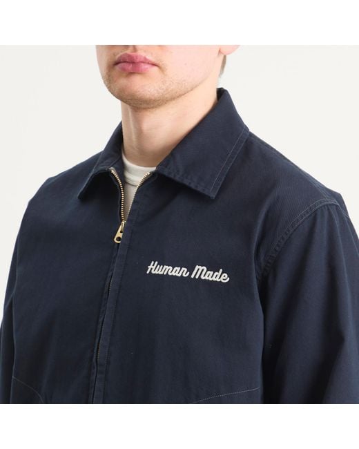Human Made Blue Duck Work Jacket for men