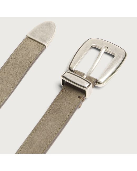 mfpen Natural Suede Riders Belt for men