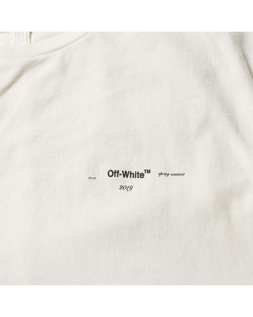 Lyst Off White C O Virgil Abloh Colour Painting Diagonals Off White C O Virgil Abloh Colour Painting Diagonals Oversized Tee For
