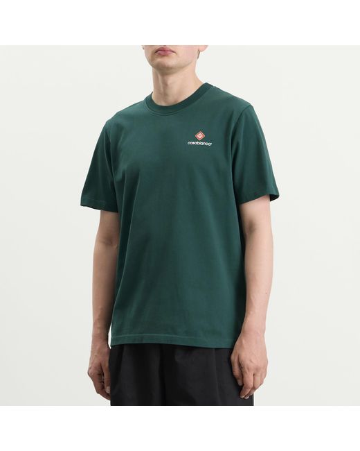 Casablanca Green Sport T-Shirt for men
