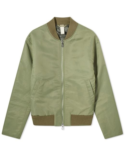 sunflower Green Bomber Jacket for men