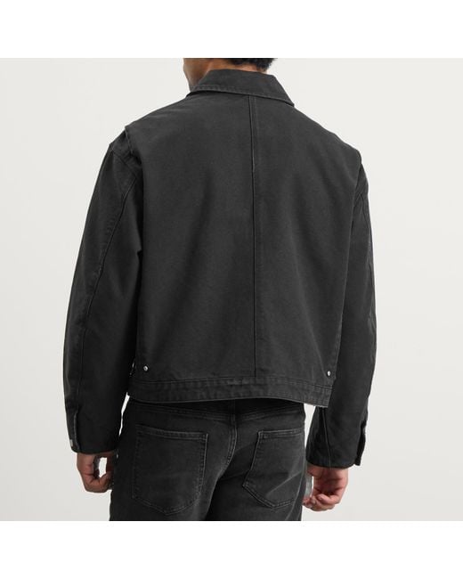 Represent Black Workwear Jacket for men