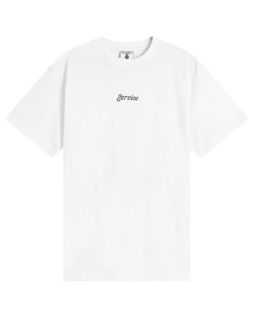 Service Works White Service Logo T-Shirt for men