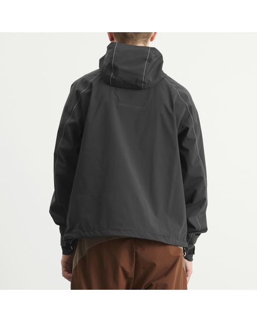 KA_YO_Prototype Black 3-Layer Shell Jacket for men