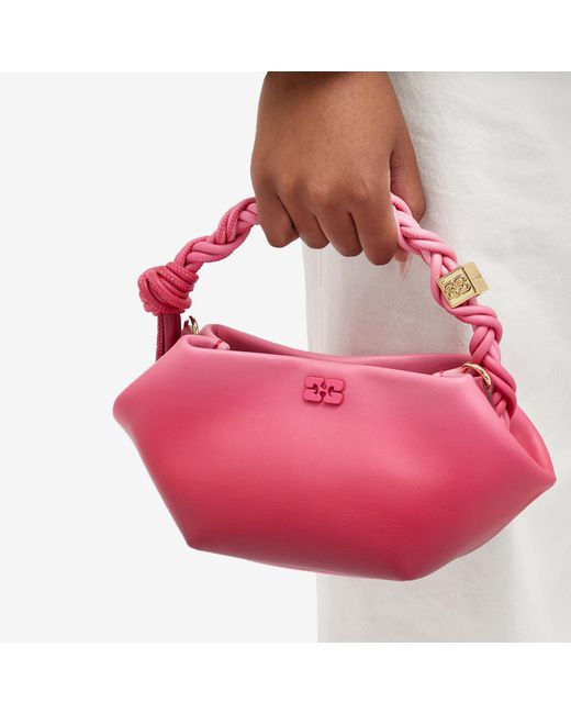 Ganni Pink Bou Bag Mini Gradient