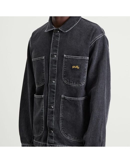 Stan Ray Black Coverall Jacket for men