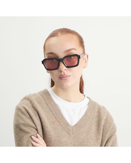 Le Specs Brown Impossible Sunglasses