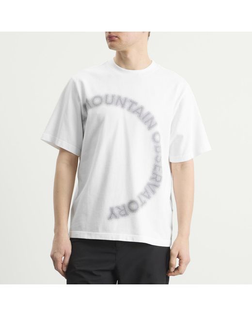 Purple Mountain Observatory White Orbital T-Shirt for men