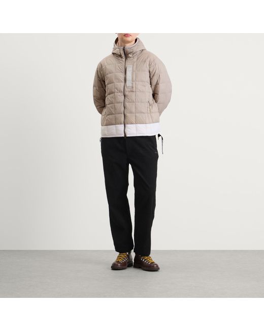 Taion Natural X Mountain Research Down Zip Parka Jacket for men