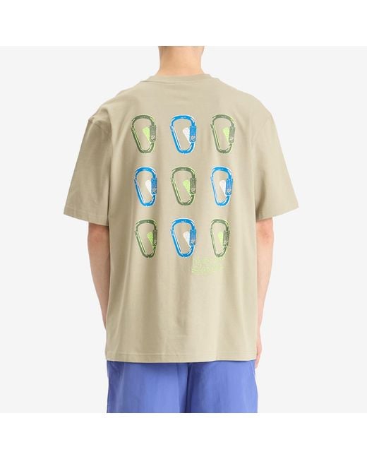 【送料関税込】The North Face Nse Oversized Carabiner T-Shirt The North Face Nse Oversized Carabiner T-Shirt in Natural