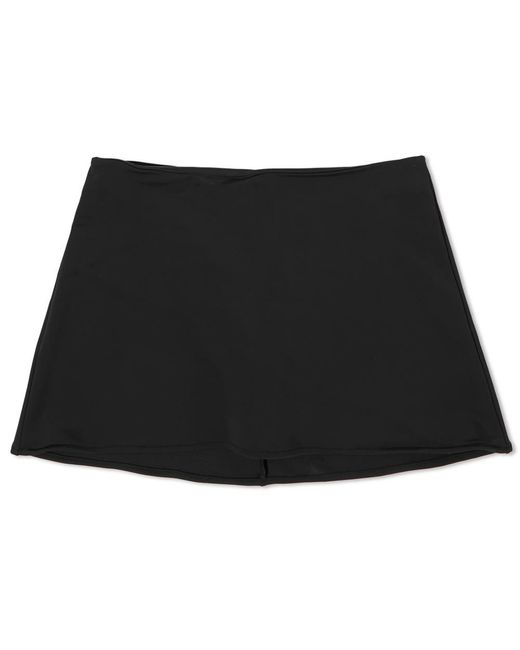 DANIELLE GUIZIO Black Micro Mini Stretch Skirt