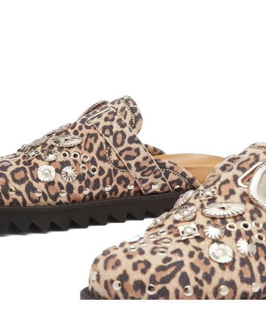 Toga Brown Toga Suede Mule