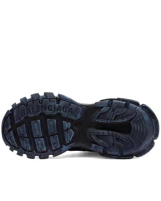 Balenciaga Black Track Oversized Runner Sneakers for men