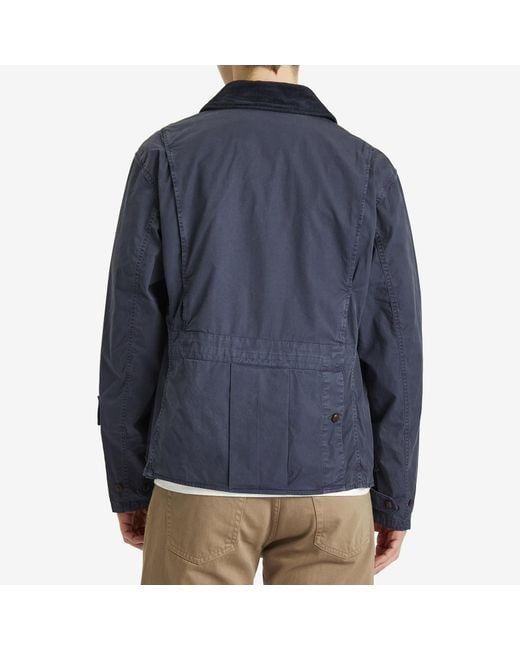 Polo Ralph Lauren Blue Wading Insulated Field Jacket for men
