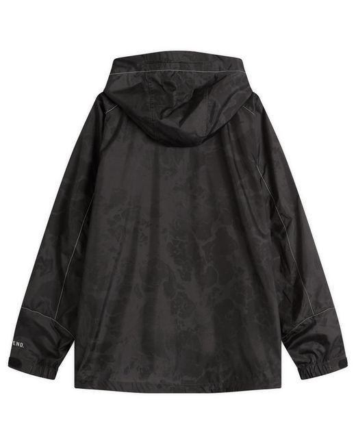 And Wander Black End. X Nylon Print Jacket