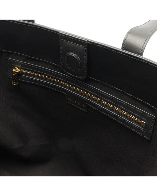 Anine Bing Black Medium Rio Tote Bag